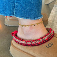 Load image into Gallery viewer, Gold Mini Disk Anklet
