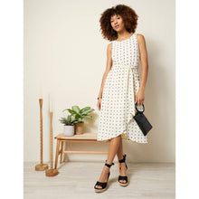 Load image into Gallery viewer, Charlotte-Swiss Polka Dot Dress-Buttercream
