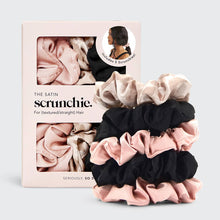 Load image into Gallery viewer, Satin Sleep Scrunchies 5pc-Assorted
