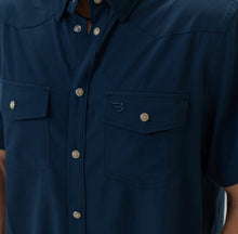 Load image into Gallery viewer, Performance Western Shirt - Navy
