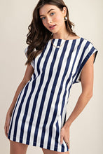 Load image into Gallery viewer, Striped Mini Dress
