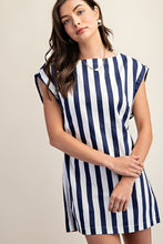 Load image into Gallery viewer, Striped Mini Dress
