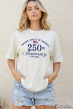 Load image into Gallery viewer, America 250th Anniversary Tee
