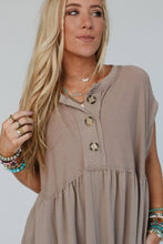 Load image into Gallery viewer, Sweet Nothings Dress- Khaki
