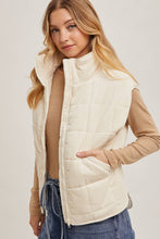 Load image into Gallery viewer, Quilted Puffer Vest-
