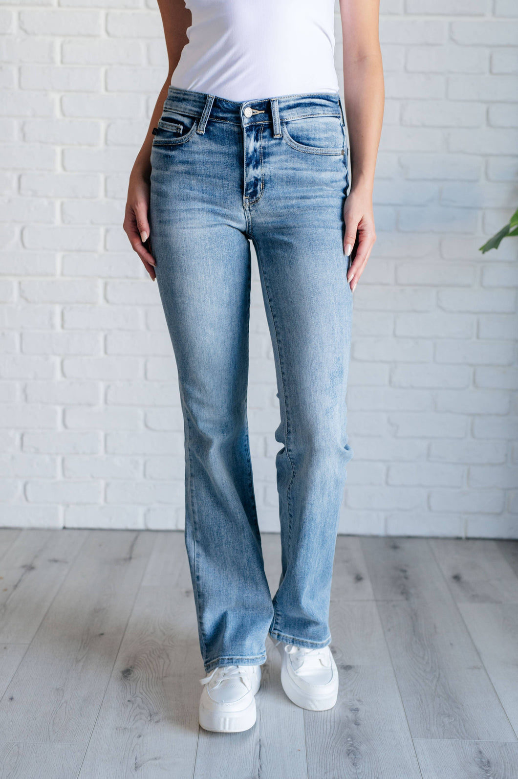 Judy Blue-Mid Rise-Jeans