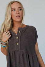 Load image into Gallery viewer, Sweet Nothings Dress - Charcoal
