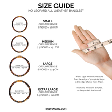 Load image into Gallery viewer, KOI Leopard All Weather Bangle® (AWB®)
