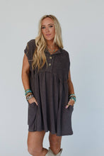 Load image into Gallery viewer, Sweet Nothings Dress - Charcoal
