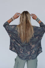 Load image into Gallery viewer, Country Girl Camo Top - Army
