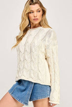 Load image into Gallery viewer, Aspen Cable Knit Sweater
