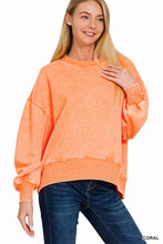 Load image into Gallery viewer, Orange Moon Oversized Pullover
