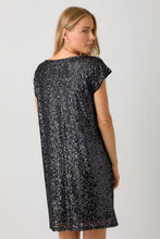 Load image into Gallery viewer, Cheers-Shift Dress-Black
