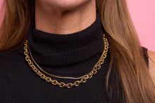 Load image into Gallery viewer, Mocha Micro Tennis Necklace
