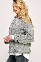 Load image into Gallery viewer, Aspen Cable Knit Sweater
