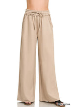 Load image into Gallery viewer, French Terry Wide Leg Sweatpants w/ Pockets - Zenana
