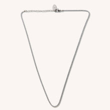Load image into Gallery viewer, Micro Tennis Necklace- Silver
