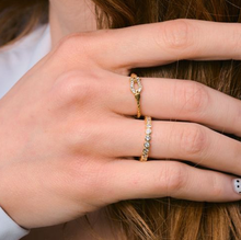 Load image into Gallery viewer, Mandy Gold Buckle Ring
