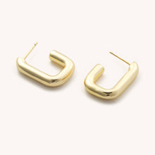 Load image into Gallery viewer, Daphne Gold Hoops
