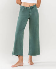 Load image into Gallery viewer, Mallard Green Raw Hem Jean
