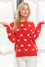 Load image into Gallery viewer, Check Your Heart Sweater
