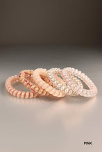 Load image into Gallery viewer, Assorted Hair Coil Ties Solid Flower Checker Zenana Consgt.
