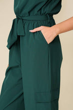 Load image into Gallery viewer, Emerald-Strapless Jumpsuit
