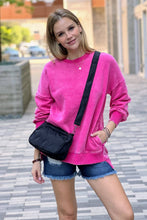 Load image into Gallery viewer, `Fleece Hi-Low Hem Pullover w/ pockets
