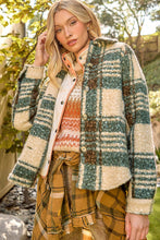 Load image into Gallery viewer, Green Plaid Shacket
