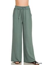 Load image into Gallery viewer, French Terry Wide Leg Sweatpants w/ Pockets - Zenana
