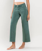 Load image into Gallery viewer, Mallard Green Raw Hem Jean
