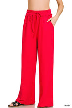 Load image into Gallery viewer, French Terry Wide Leg Sweatpants w/ Pockets - Zenana
