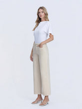 Load image into Gallery viewer, White Swan Crop Jean
