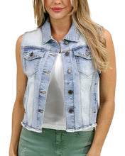 Load image into Gallery viewer, Denim Vest-Light Wash
