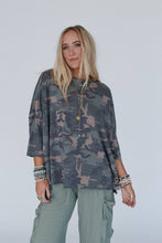 Load image into Gallery viewer, Country Girl Camo Top - Army
