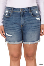 Load image into Gallery viewer, Denim Shorts Plus
