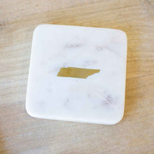 Load image into Gallery viewer, Tennessee Marble Coasters  -  Set of 4
