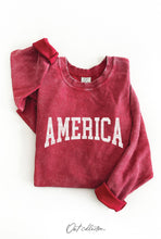 Load image into Gallery viewer, AMERICA Thermal Vintage Pullover
