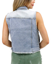 Load image into Gallery viewer, Denim Vest-Light Wash
