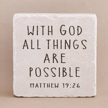 Load image into Gallery viewer, Matthew 19:26
