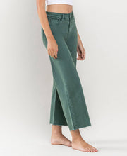 Load image into Gallery viewer, Mallard Green Raw Hem Jean
