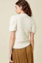 Load image into Gallery viewer, Pink Petals- Faux Fur Sweater
