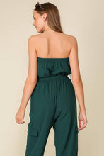 Load image into Gallery viewer, Emerald-Strapless Jumpsuit
