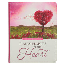 Load image into Gallery viewer, One-Minute Devotions Daily Habits of the Heart Faux Leather

