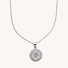 Load image into Gallery viewer, Antique Crystal- Adjustable Silver Necklace
