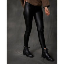 Load image into Gallery viewer, Alexi Faux Leather Legging -
