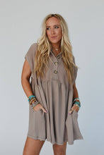 Load image into Gallery viewer, Sweet Nothings Dress- Khaki
