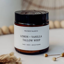 Load image into Gallery viewer, Lemon Vanilla Tallow Body Whip
