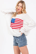 Load image into Gallery viewer, American Flag Sweater

