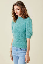 Load image into Gallery viewer, Pink Petals- Faux Fur Sweater
